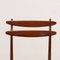Stühle aus Holz & Stoff, 1960er 4
