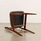 Stühle aus Holz & Stoff, 1960er 9