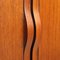 Vintage Teak Furnier Schrank 8