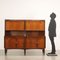 Vintage Teak Furnier Schrank 2