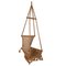 Hanging Chair in Rope and Wood, 1970s, Image 1