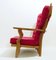 Grand Repos Lounge Chair by Guillerme et Chambron for Votre Maison, 1950s, Image 6