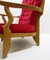 Grand Repos Lounge Chair by Guillerme et Chambron for Votre Maison, 1950s, Image 5