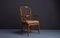 Butaca Windsor danesa de roble con asiento palmeado, años 50, Imagen 11