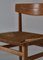 Model Øresund 537 Dining Chair in Patinated Oak and Seagrass by Børge Mogensen for Karl Andersson & Söner, 1960s, Set of 4, Image 10