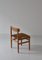 Model Øresund 537 Dining Chair in Patinated Oak and Seagrass by Børge Mogensen for Karl Andersson & Söner, 1960s, Set of 4, Image 15