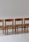 Model Øresund 537 Dining Chair in Patinated Oak and Seagrass by Børge Mogensen for Karl Andersson & Söner, 1960s, Set of 4 3