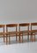 Model Øresund 537 Dining Chair in Patinated Oak and Seagrass by Børge Mogensen for Karl Andersson & Söner, 1960s, Set of 4, Image 3