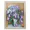 Janis Kalnmalis. Lilac. 2011, Painting on Cardboard, Framed, Image 1