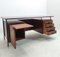 Italian Desk with Drawers in Wood, 1960s 6