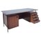 Italian Desk with Drawers in Wood, 1960s, Image 1