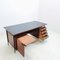 Italienischer Schreibtisch mit Schubladen aus Holz, 1960er 7