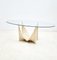 Sculptural Travertine Dining Table, Italy, 1970s 3