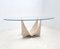 Sculptural Travertine Dining Table, Italy, 1970s 6