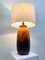 Orange Ceramic Table Lamp, Germany, 1970s, Image 5