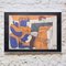 After Le Corbusier, The Fall of Barcelona, 1980, Lithograph, Framed 11