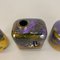 Fat Lava Vases from Marei, Germany, 1970, Set of 3 10