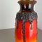 Crusty Fat Lava Vase from Scheurich, Germany, 1970s, Image 5