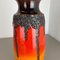 Crusty Fat Lava Vase from Scheurich, Germany, 1970s 12