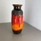 Crusty Fat Lava Vase from Scheurich, Germany, 1970s 3
