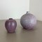 Ceramic Vase Objects from Römhild, Germany, 1970s, Set of 2 3