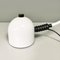 Italian Modern White and Black Metal Adjustable Table Lamp, 1980s 7