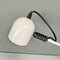 Italian Modern White and Black Metal Adjustable Table Lamp, 1980s, Image 5