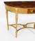 19th Century Satinwood Hand Painted Demi-Lune Console Table, Image 10