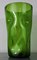 Grand Vase en Cristal Vert, 1970s 7