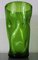 Large Green Crystal Vase, 1970s, Image 5