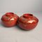 20th Century Taishō Urushi Maki-E Rice and Soup Bowls, Japan, Set of 2 1