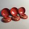 20th Century Taishō Urushi Maki-E Rice and Soup Bowls, Japan, Set of 3 8