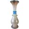 19th Century Soliflor Vase in White and Blue Opaline 1