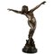 Carl Binder, Art Nouveau Dancing Bacchante Nude, 1905, Bronze 1