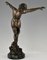 Carl Binder, Art Nouveau Dancing Bacchante Nude, 1905, Bronze 7