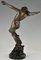 Carl Binder, Art Nouveau Dancing Bacchante Nude, 1905, Bronze 4