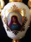 Baluster Vase in Paris Porcelain with Virgin Mary Motif 2