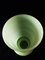 Vase Art Déco en Opaline Verte, 1940s 3
