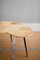 Marble Coffee Table with Brass Feet, 1950s 4