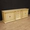 20th Century Italian Sideboard in Exotic Wood & Brass, 1970s, Image 1