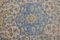 Tappeto vintage turco marrone chiaro e blu chiaro, Immagine 6
