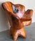 Wood Swivel Armchair, 1960s, Image 4