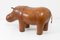 Leather Hippo by Dimitri Omersa, 1960s 2