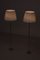 Lámparas de pie suecas de latón de Hans Bergström para Asea, años 50. Juego de 2, Imagen 9