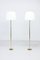 Swedish Brass Floor Lamps by Hans Bergström for Asea, 1950s, Set of 2 1