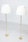 Swedish Brass Floor Lamps by Hans Bergström for Asea, 1950s, Set of 2 3