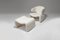 Djinn Armchair & Ottoman attributed to Olivier Mourgue for Airborne, 1960s, Set of 2, Image 2