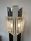 Lámpara de pie italiana Mid-Century moderna de metal de cristal de Murano de Angelo Brotto para Esperia, años 70, Imagen 12