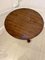 Antique Victorian Mahogany Circular Dining Table, 1850s 7