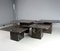 Coffee Table in Fossil Marble, 1970s, Set of 4 2